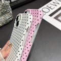iPhone 16 Case Polka Dot Phone Cases Aesthetic Design Trendy Simple Case Sli