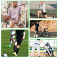 A Pair of Soccer Shin Guards Shin Pads for Kids Youth Adult, Calf Compression Sl