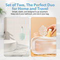 Massager Brush 2-Pack – Leaf-Grip Shampoo Scrubber for Deep Clean & Hair C