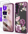 Samsung Galaxy S25 FE 5G Case with Tempered Glass Screen Protector - Military Grade Drop Protection
