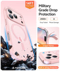 Iphone 17 Pro-Max Case: [ Magsafe] Translucent Matte Cases With [Full Camera Pro