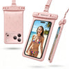 Waterproof Phone Pouch with Lanyard - Universal 100FT Deep Waterproof Case for All Phones