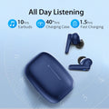 Wireless Ear Buds Bluetooth 5.3 60H Using Time Headphones Deep Bass Clear Call E