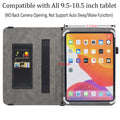 10 10.1 11 Inch Tablet Case, Viclowlpfe Protective Folio Stand Android Case for