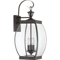 Quoizel OAS8409Z 3-Light Oasis Outdoor Lantern in Medici Bronze