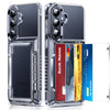 Samsung Galaxy S26 Plus Wallet Case - Card Holder Clear Phone Cover