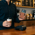 wallet men - magnetic wallet for iphone - magnetic phones wallets -