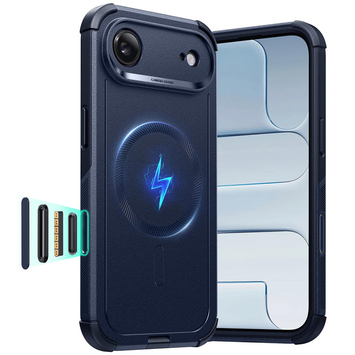 Iphone Air Case, 7X Military-Grade Drop Protection, Shock-Absorbing Rugged Iphon