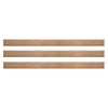 Merola Stick Copper 3/8 x 5 3/4 Inch Stainless Over Porcelain Wall Trim 3 Pcs
