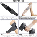2 Pack Ultra Thin Wrist Brace - Wrist Compression Band for Carpal Tunnel, Pain R