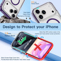 Iphone 17 Pro Max Case With Screen Protectors, Magsafe, Military Grade Drop Prot