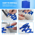 Flat Elastic No Tie Shoe Laces for Sneakers, Stretch Tieless Shoelaces for Kids