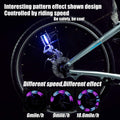 Led Bike Spoke Lights - DAWAY A12 Bright Bicycle Wheel Light (1 Pack), Safety Bi