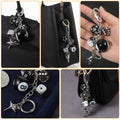 8 Ball Dice Charm Keychain Billiard Ball Star Bags Charms Y2K Aesthetic Keychain
