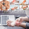 2 Pack Ultra Thin Wrist Brace - Wrist Compression Band for Carpal Tunnel, Pain R
