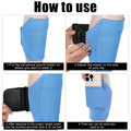 Phone Holder, Cell Phone Leg Straps Ankle Wallet Thigh Holder Wallet Calf Straps