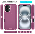 With Iphone 17 Case With Hd Screen Protector, [2 In 1 ] Heavy Duty Protection Ph