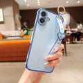 16 Case - Luxury Heart Design with Adjustable Wristband, Kickstand & Loop
