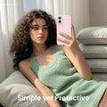 17 Case 6.3, Slim Liquid Silicone 3 Layers Full Covered Soft Gel Rubber Phone Ca