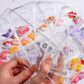 Pack Phone Junk Case for iPhone 13 14 15 16, DIY Decorative Clear Crystal Tran