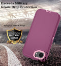 Case For Iphone 16E Case & Iphone 17E Case With Hd Screen Protector, Heavy Duty