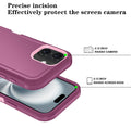 With Iphone 17 Case With Hd Screen Protector, [2 In 1 ] Heavy Duty Protection Ph