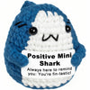 Animals Crochet Shark Gift – Mini Emotional Shark Plush with Support Me