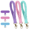 Pack Phone Wrist Strap, Colorful Phone Lanyard Bracelet With Universal Patch, Wr