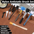 10 Pcs Mini Anti Static Brush Keyboard Cleaning Brushes Kit Nylon Dust Cleaning