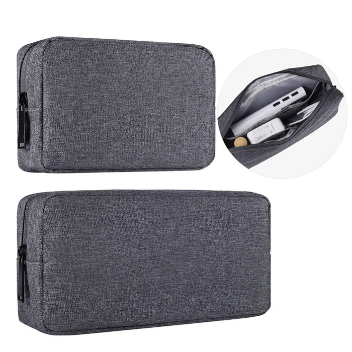 Accessories Carrying Case, 2Pcs Big + Small Port