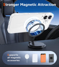17 Clear Magnetic Case with Screen Protector — MagSafe Compatible, Anti-Yellowin