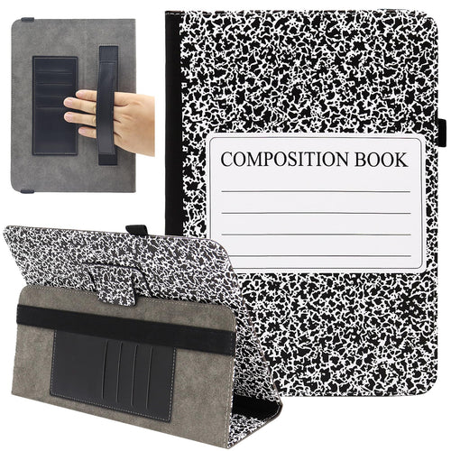 10 10.1 11 Inch Tablet Case, Viclowlpfe Protective Folio Stand Android Case for