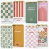 Pocket Notebooks Set Of 8 - Small 3x5 Spiral Notepads With Lined Pages