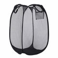 Collapsible Laundry Basket — Pop-Up Mesh Hamper for Bathroom, Dorm, Travel & Cru