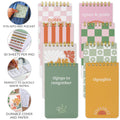Pocket Notebooks Set Of 8 - Small 3x5 Spiral Notepads With Lined Pages