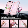 For Iphone 13 Case & Iphone 14 Case, Magsafe, [Soft Anti-Scratch Microfiber Lini