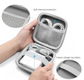 Travel Carrying Storage Case, 4.4"X4.4" Charger Orga