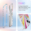 Case for iPhone 15 Plus - [360° Shock-Absorbent Bumper] - [Cute and Unique P