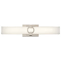 Kichler Bordeaux Linear Bath 22 LED Polished Nickel