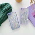 Compatible with iPhone 6/6s for Girl Woman, Floral Flower Pattern Slim Design, P