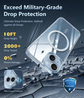 Iphone 15 Case Clear: Iphone 14/13 Case Magnetic Phone Cases With Screen Protect