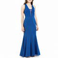 Jump Juniors Mesh-Inset Gown, Size 11/12