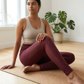 REGNA X Women's STRETCHY Workout Leggings Solid Mesh, Medium