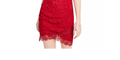 Speechless Juniors Lace Halter Wrap Skirt Dress, Size Medium