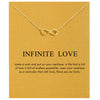 Infinity Necklace for Women Dainty Infinity Jewelry for Women