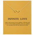 Infinity Necklace for Women Dainty Infinity Jewelry for Women