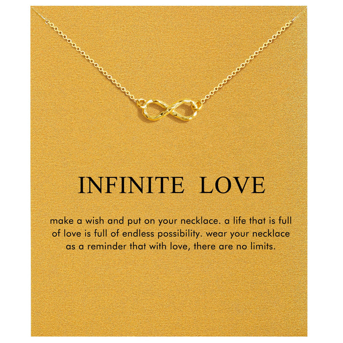 Infinity Necklace for Women Dainty Infinity Jewelry for Women