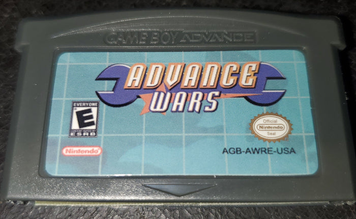 Advance Wars 1 GBA Video Game Cartridge Nintendo Game Boy Advance 2001