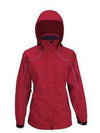 Viking Womens Creekside Tri-Zone Waterproof Insulated Winter Jacket, Red, Small