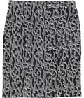Alfani Womens Jacquard Animal Print Pencil Skirt, Size 6